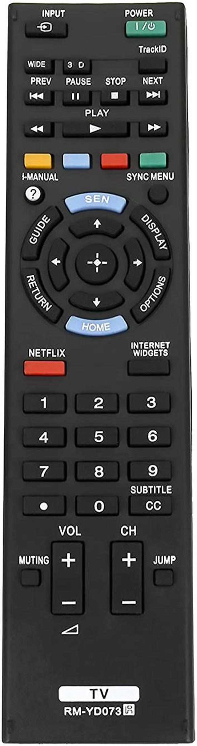New RM-YD073 Replace Remote fit for Sony BRAVIA TV KDL-46HX750 KDL-40HX750  KDL-32HX750 KDL-46HX751 KDL-46HX850 KDL-55HX750 KDL-55HX751 KDL-55HX850