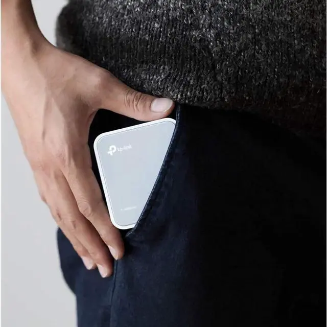 Alt view image 2 of 5 - TP-Link AC750 Wireless Portable Nano Travel Router - WiFi Bridge/Range Extender/Access Point/Client Modes, Mobile in Pocket(TL-WR902AC)