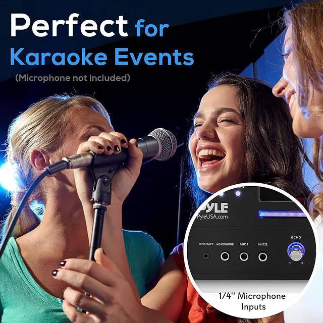 Alt view image 5 of 7 - 4 Channel Pre Amplifier Receiver - 1000 Watt Rack Mount Bluetooth Home Theater-Stereo Surround Sound Preamp Receiver W/Audio/Video System, CD/DVD Player, AM/FM Radio, MP3/USB Reader - Pyle PD1000BT