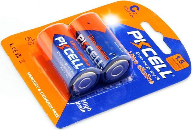 LR14 1.5V Alkaline C Battery for Electronic Toys 2pcs C Cell 