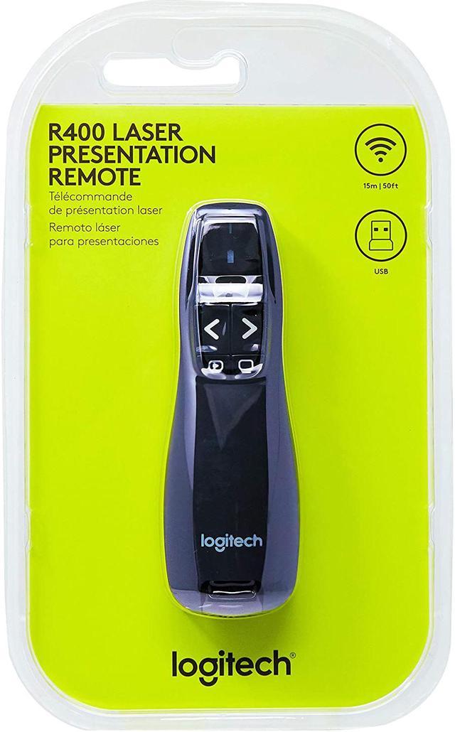 Logitech R400 Wireless Presenter Remote Control