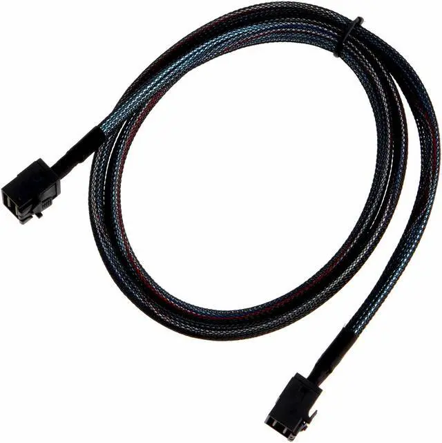 Alt view image 2 of 4 - CableCreation Internal Mini SAS HD Cable, Mini SAS SFF-8643 to SFF-8643 Cable, 3.3FT