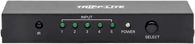 Alt view image 3 of 5 - Tripp Lite HDMI Switch 5-Port for Video & Audio 4K X 2K UHD 60 Hz with Remote HDMI 2.0 HDCP 2.EDID (B119-005-UHD)