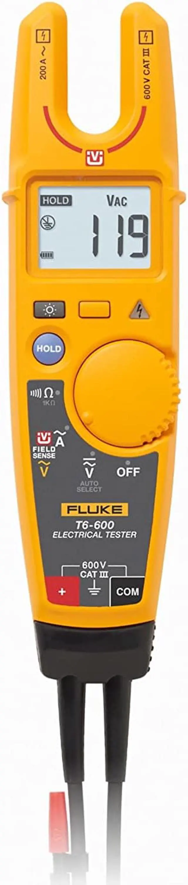 Alt view image 2 of 7 - Fluke 4910331 T6-600 Electrical Tester with Field Sense Technology