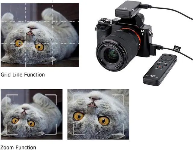 Alt view image 4 of 7 - JJC RMT-VP1K Wireless Remote Control for Sony ZV-1 ZV1 A7 III A7R IV III A7S II A9 A6000 A6100 A6300 A6400 A6600 RX100 VII VA V FDR-AX33 AX43 AX53 AX100 AX700 HDR-CX405 CX440 CX455 CX675 CX900 & More