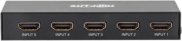 Alt view image 2 of 5 - Tripp Lite HDMI Switch 5-Port for Video & Audio 4K X 2K UHD 60 Hz with Remote HDMI 2.0 HDCP 2.EDID (B119-005-UHD)