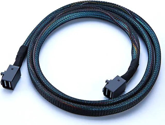 Alt view image 4 of 4 - CableCreation Internal Mini SAS HD Cable, Mini SAS SFF-8643 to SFF-8643 Cable, 3.3FT