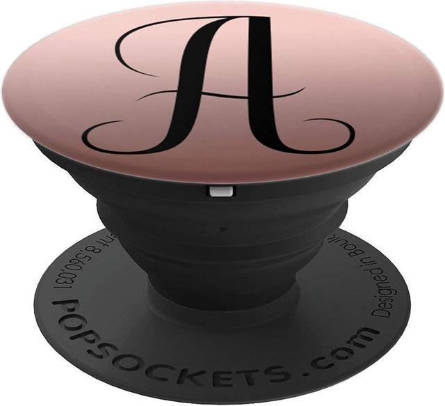 Zealot Stædig tåge A Popsocket Rose Gold - Pop Socket - Letter A - Initial A PopSockets Grip  and Stand for Phones and Tablets Cases & Covers - Newegg.com