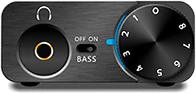 Alt view image 5 of 5 - FiiO E10K USB DAC and Headphone Amplifier (Black)