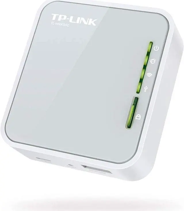 Alt view image 4 of 5 - TP-Link AC750 Wireless Portable Nano Travel Router - WiFi Bridge/Range Extender/Access Point/Client Modes, Mobile in Pocket(TL-WR902AC)