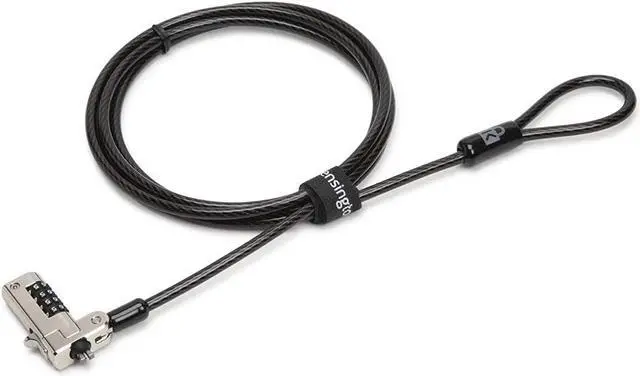Main image of Kensington N17 Dell Cable Lock for Laptops with Wedge Lock Slot - Combination Lock - (K68008WW)