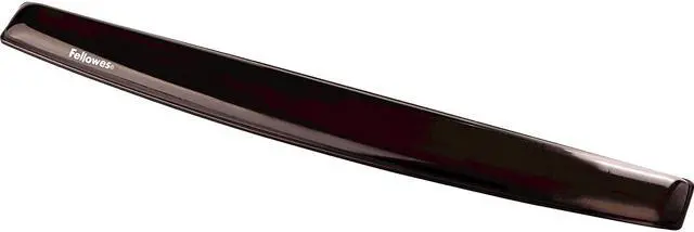 Main image of Fellowes Crystal Black Wrist Rest (9112201)
