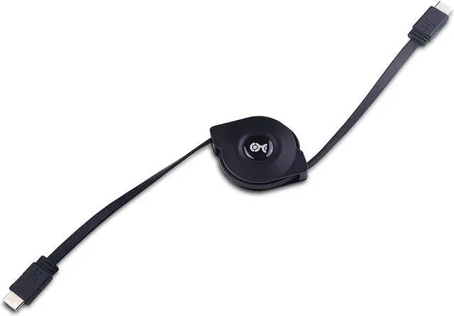 Alt view image 2 of 7 - Cable Matters Retractable HDMI Cable with HDR and 4K Resolution Support - 3.5 Feet