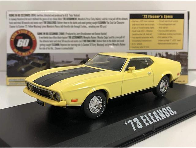 1973 Ford Mustang Mach 1 Yellow 