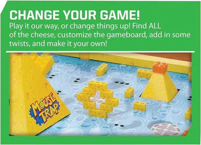 Alt view image 5 of 7 - Hasbro Games U-Build Mouse Trap Game
