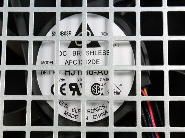 Alt view image 4 of 5 - Lot of 2 OEM Dell PowerEdge T320 T420 Rear Cooling Case Fan Assembly FWGY3 46NCK