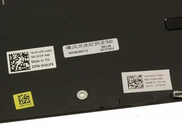 Alt view image 6 of 10 - New Black Dell OEM Precision 5520 Bottom Base Metal Cover Assembly 1MG1D KMJP9