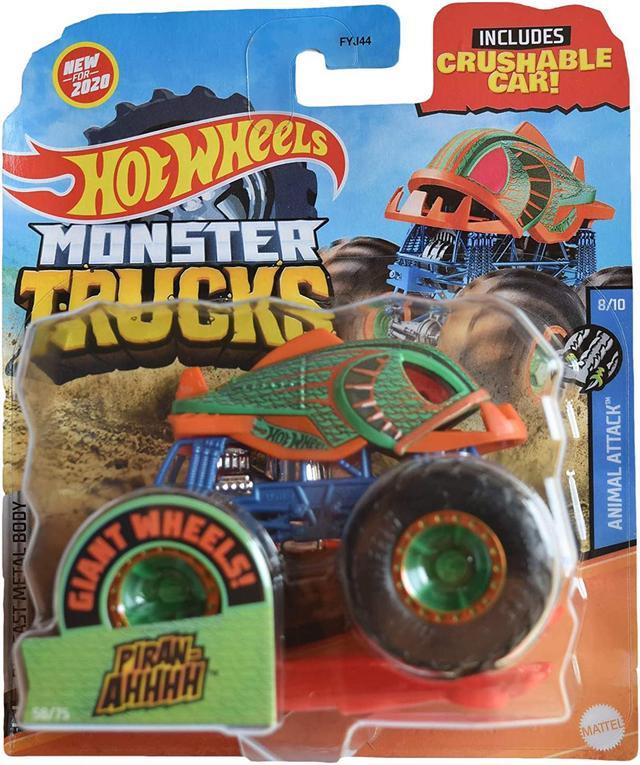 Toy Review] Hot Wheels Monster Trucks from Mattel, monster truck, truck,  motor car, wheel