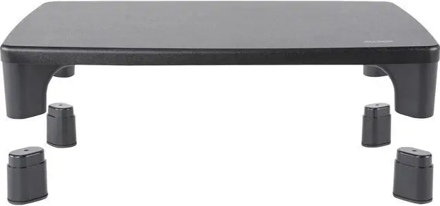 Alt view image 7 of 10 - Allsop 32190 Hi-Lo Adjustable Monitor Stand, Black