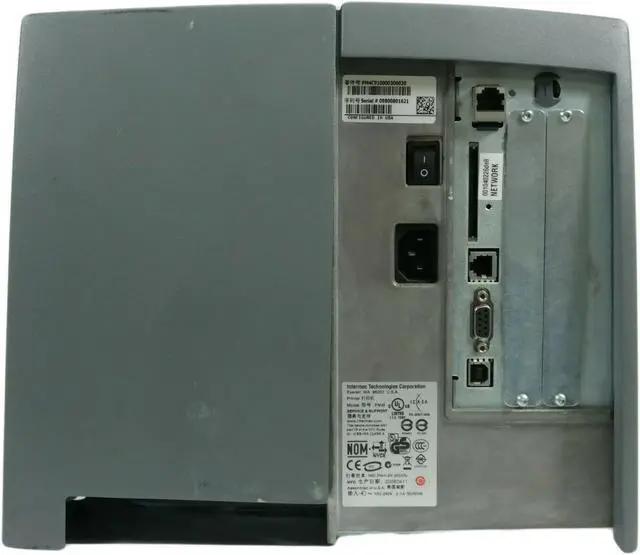 Alt view image 4 of 7 - Intermec EasyCoder PM4i PM4C910000300020 Thermal Transfer Label Printer LAN USB with Power Cord