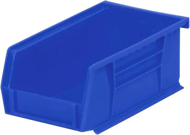 Alt view image 2 of 16 - AKRO-MILS 30220BLUE 3"L x 4-1/8"W x 7-3/8"H Blue Hang and Stack Bin