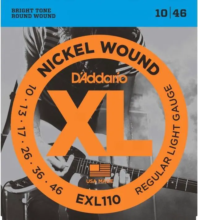 Alt view image 5 of 20 - D’Addario EXL110-10P Nickel Wound Regular Light Electric Guitar Strings - 10-46