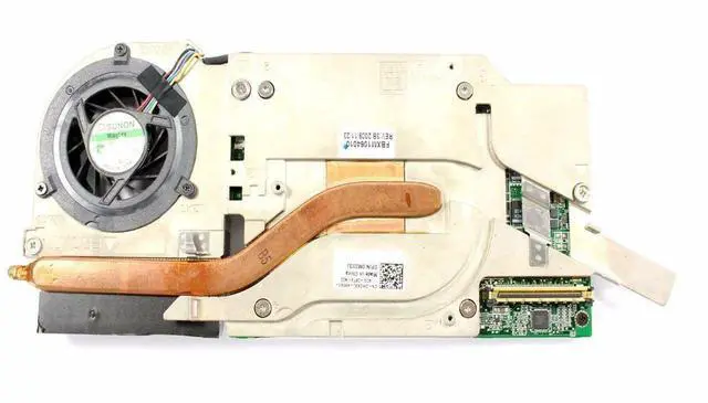 Alt view image 3 of 9 - Dell MDX3J 5-Pin Laptop Heatsink w/Fan For Precision M6400