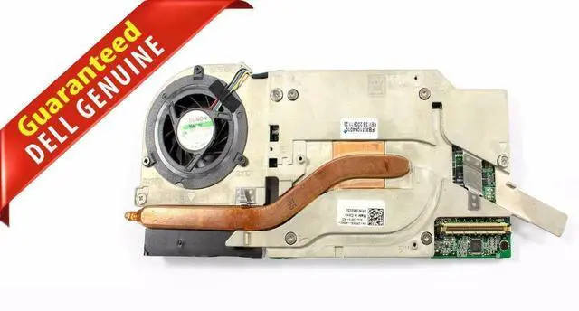 Alt view image 2 of 9 - Dell MDX3J 5-Pin Laptop Heatsink w/Fan For Precision M6400