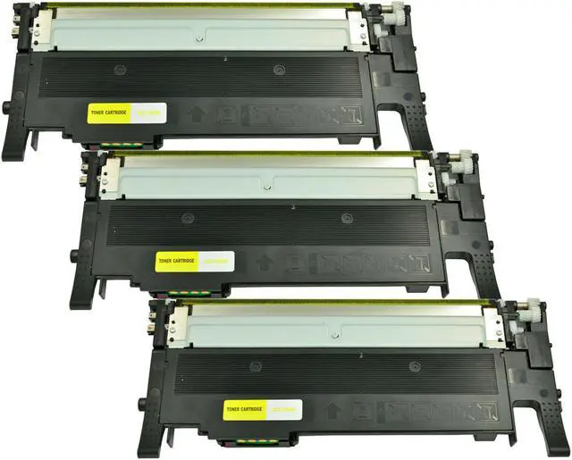 Main image of 3 Pack Toner CLT-406S CLT-Y406S 406 CLTY406S Yellow For Samsung SL-C460FW C460W