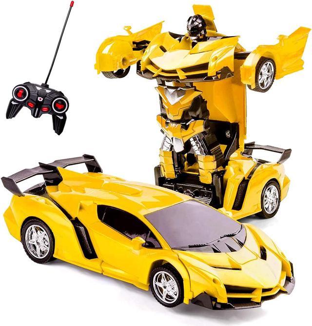 Refasy Kids Toys for Boy Girl Age 5-7,Deformation Robot Car Toys for Children Remote Control Transforming Robot Cars for Kids 8-13 Year Old Best