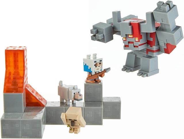 DIY Minecraft Papercraft Utility Set- Horse, Pig, Iron Golem, Wolf, and  Enchantment Table 