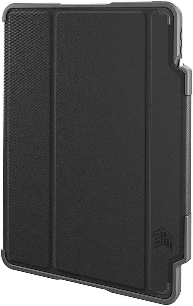 Alt view image 7 of 12 - STM Dux Plus, Ultra-Protective case for iPad Air 4th Gen- Black (stm-222-286JT-01)
