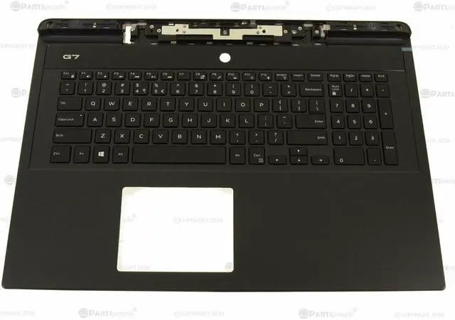 Alt view image 7 of 12 - New US INTL Dell OEM G Series G7 7790 Palmrest Backlit Keyboard Assembly PD45C