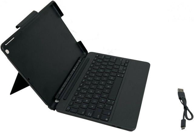 Alt view image 3 of 4 - Logitech Slim Combo Keyboard Case iPad 5th and 6th Generation U-D0011 920-009040
