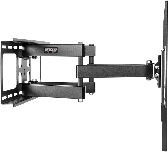 Alt view image 3 of 6 - Tripp Lite TV Wall Mount Outdoor Swivel Tilt Fully Articulating Arm 37-80in (DWM3780XOUT)