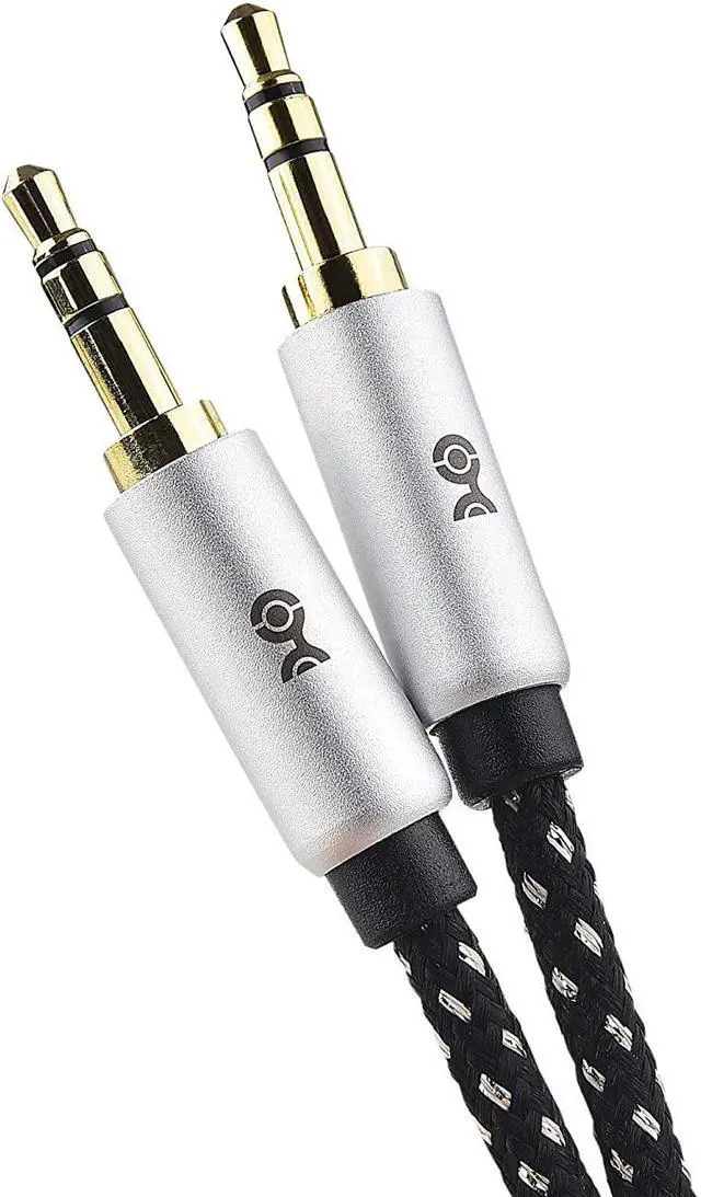 Alt view image 3 of 7 - 2-Pack 3.5mm Audio Cable - 3ft (3.5mm Auxiliary/Aux Cord Male to Male 3.5 mm Audio Cable Headphone Cord) - 3 Feet / 0.9 Meters