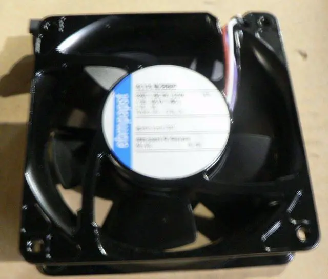 Main image of EBMPAPST 4114N/2H8P DC Fan Ball Bearing 24V 120W 11000RPM 336CFM 78dB