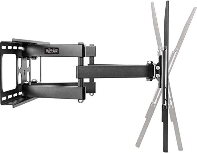 Alt view image 5 of 6 - Tripp Lite TV Wall Mount Outdoor Swivel Tilt Fully Articulating Arm 37-80in (DWM3780XOUT)