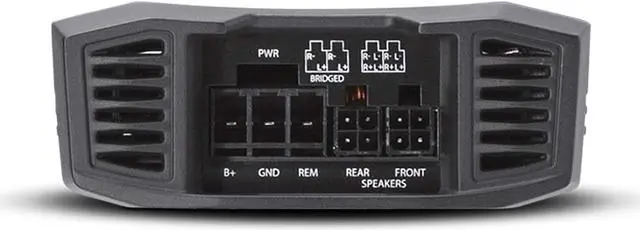 Alt view image 7 of 19 - Rockford Fosgate Power T400X4AD  Compact 4 Channel Amplifier 100 watts RMS x 4