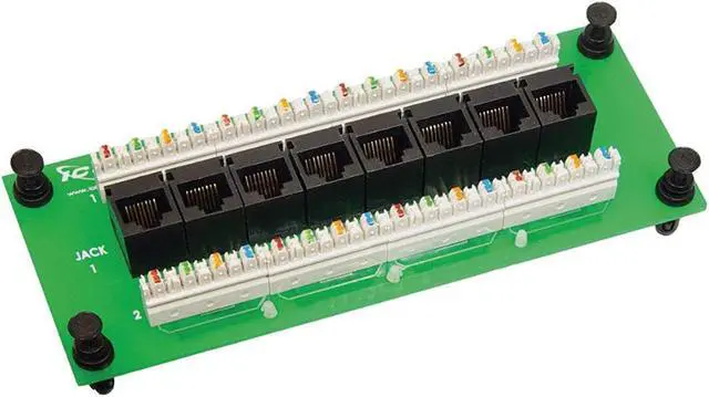 Alt view image 3 of 5 - ICC (INT'L CONN & CABLE CORP) ICRESDPB3C COMPACT MODULE,CAT6 DATA,8PORT