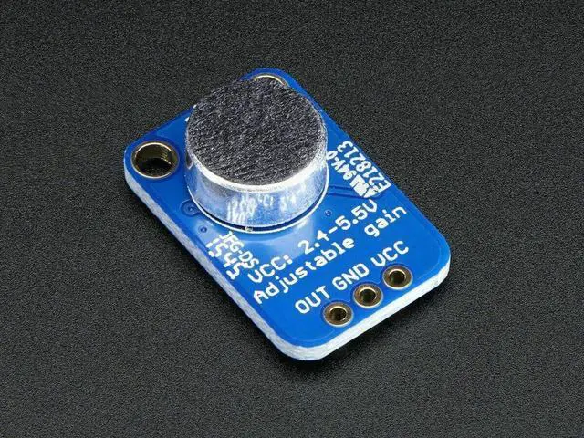 Alt view image 3 of 4 - Adafruit Electret Microphone Amplifier - MAX4466 with Adjustable Gain [ADA1063]