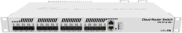 Alt view image 6 of 11 - MikroTik - CRS317-1G-16S+RM - Cloud Router Switch 317-1G-16S+RM with 800MHz CPU, 1GB RAM, 1x Gigabit LAN, 16x SFP+