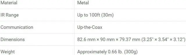Alt view image 10 of 12 - Eyemax Magic series TIU G8032 8MP 4K UHD Outdoor IR Turret Camera, IP67, Metal Body 3.6mm 12V DC