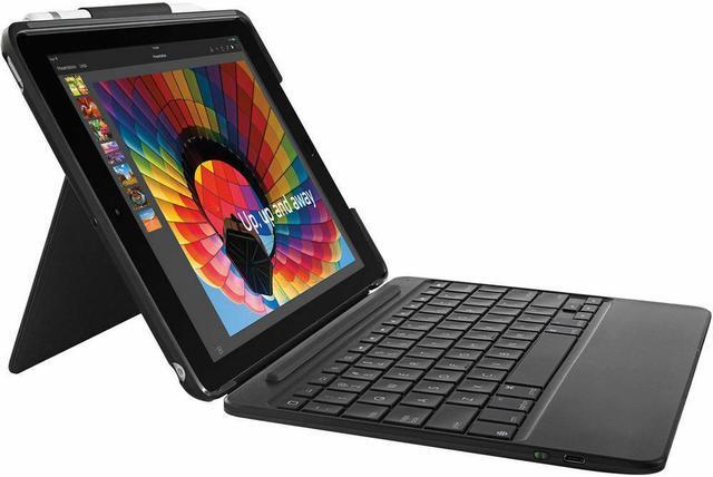 Main image of Logitech Slim Combo Keyboard Case iPad 5th and 6th Generation U-D0011 920-009040