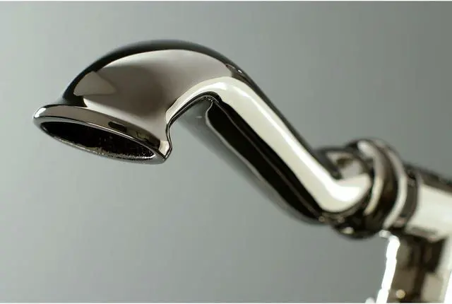 Alt view image 9 of 10 - Kingston Brass KS7015RL Royale Royale Single Handle Freestanding Roman Tub Faucet with Hand Shower, Oil Rubbed Bronze