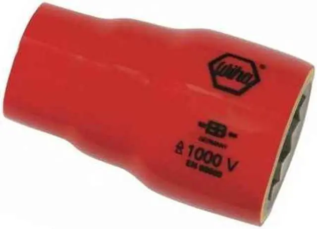 Alt view image 3 of 3 - 1-1/4" Chrome Vanadium Insulated Socket with 1/2" Drive Size and Chrome Finish