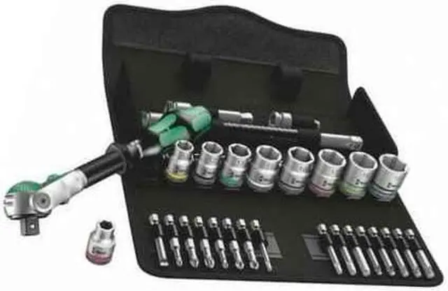 Alt view image 2 of 6 - Wera Skt Wrch St, Chrm, 6Pt, 8 - 19 mm  05004046001