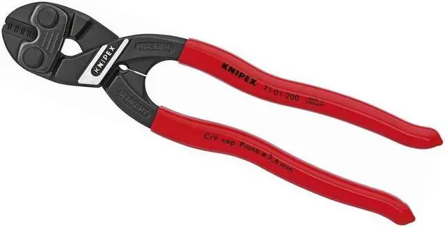Alt view image 3 of 5 - KNIPEX 71 01 200 8" Knipex Cobolt Compact Bolt Cutter, Plastic Grip