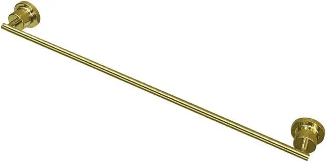 Alt view image 2 of 4 - Kingston Brass BAH82130PB Concord 30 in. Single Towel Bar, Polished Brass