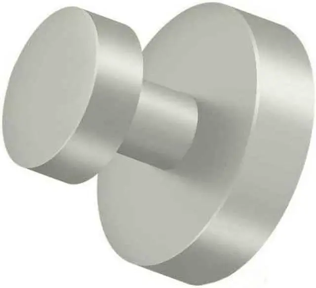 Alt view image 2 of 3 - Deltana BBS2009-15 Sobe Series Single Robe Hook, Satin Nickel - Solid Brass